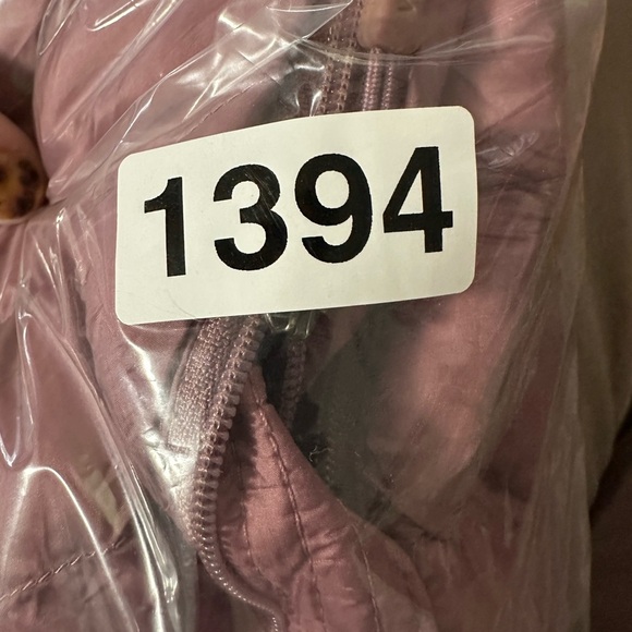 Pink Mauve Quilted outdoor vest size S #1394 - Picture 4 of 4